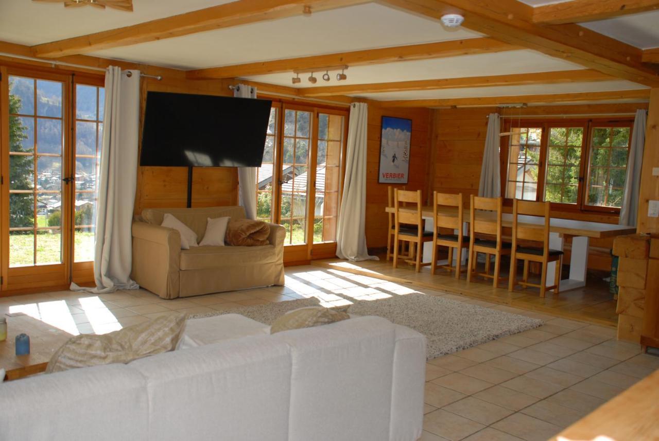 Chalet Edelweiss - Verbier, Mountain Views, Jacuzzi! Volleges Экстерьер фото